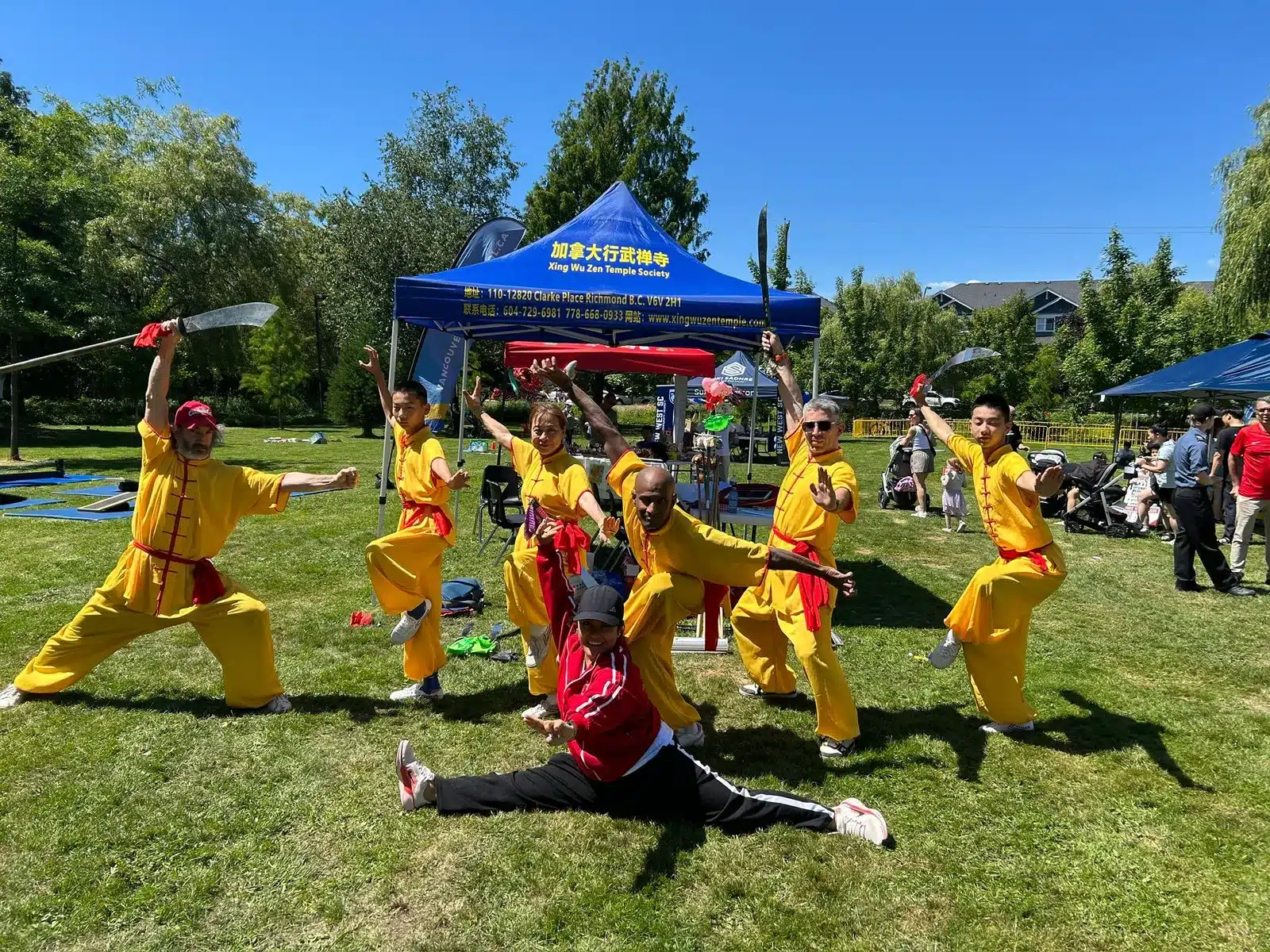 Traditional Kung Fu group training