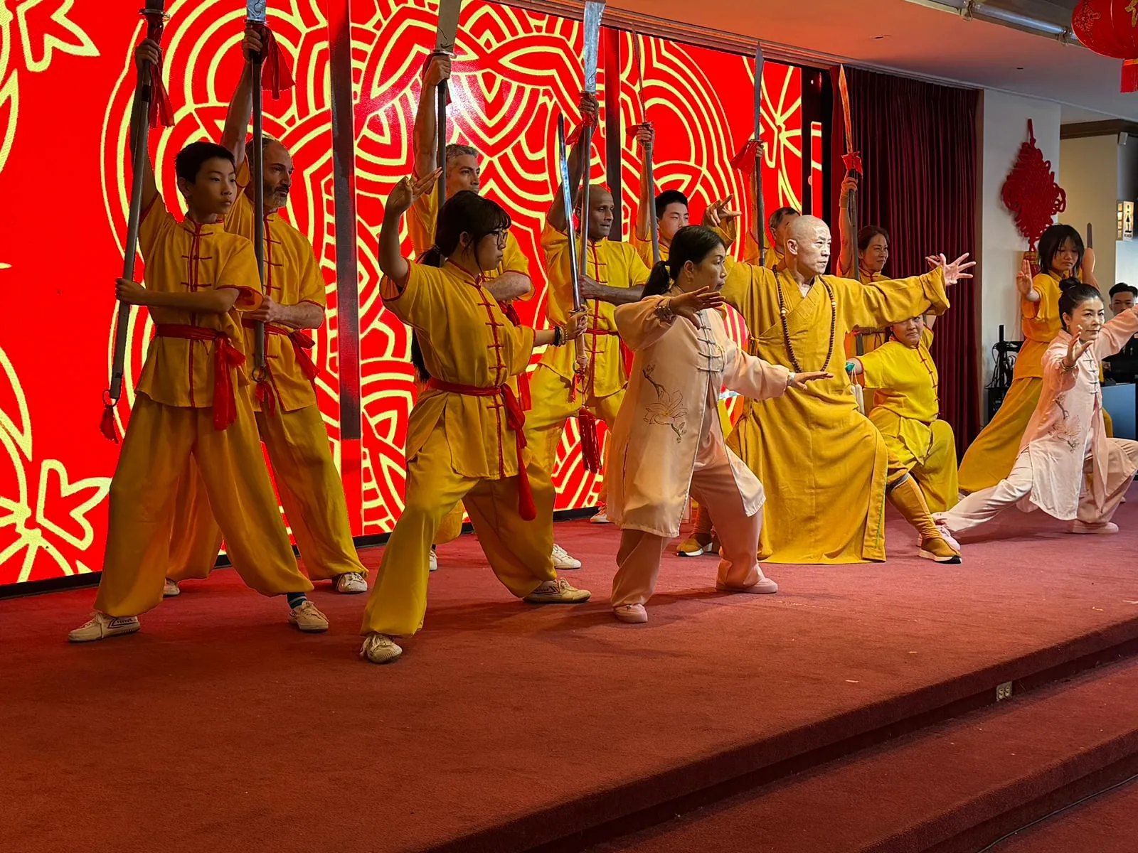 Kung Fu Vancouver performing at the 11th Zen Heart Longevity Banquet