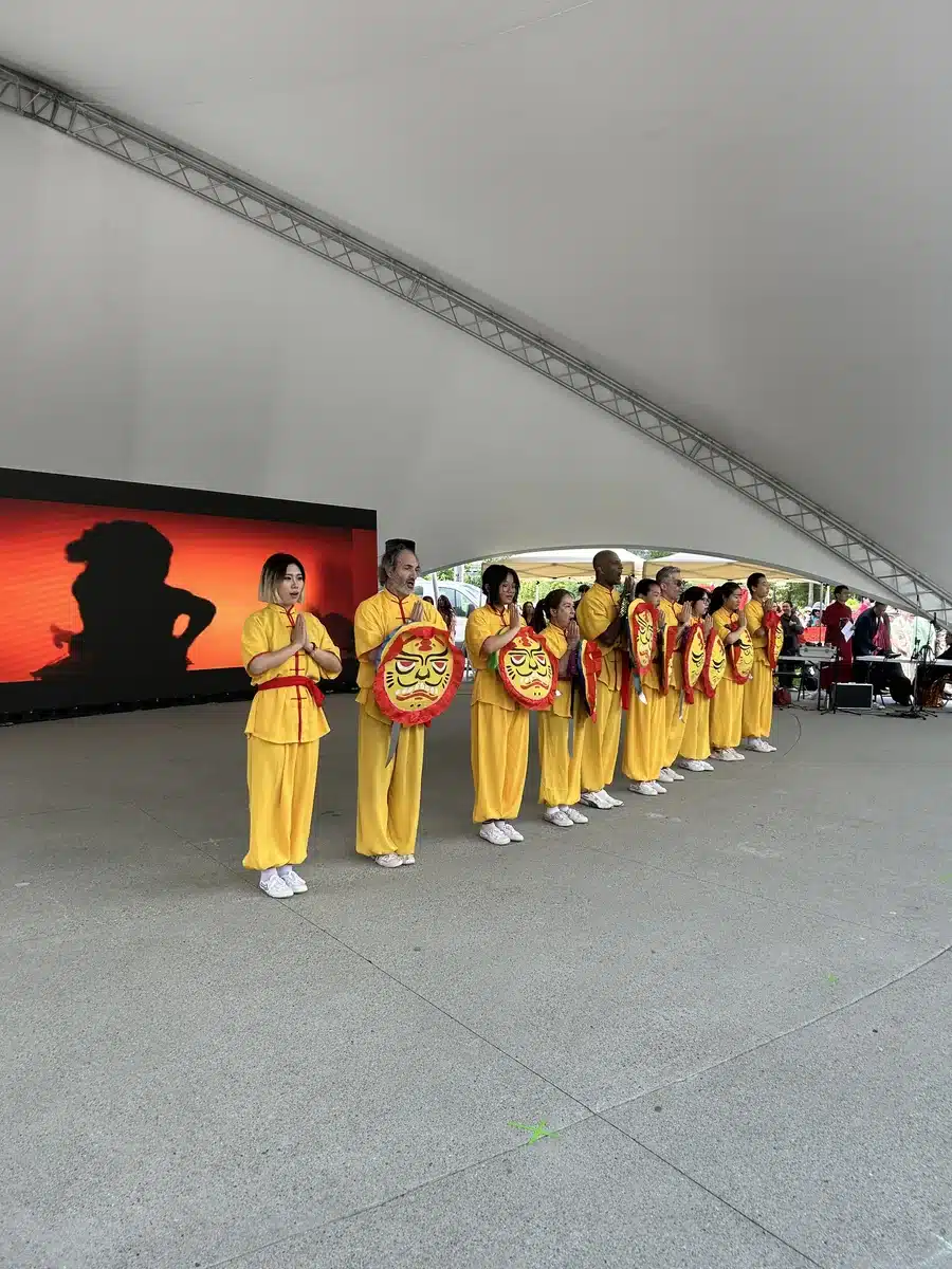 Kung Fu Vancouver performing at the Coquitlam Spring Festival on May 16, 2026