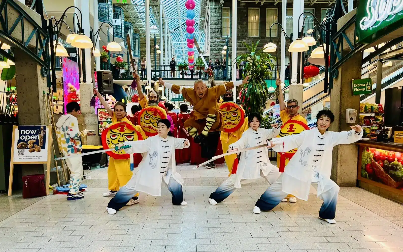 Traditional Kung Fu fist forms practice